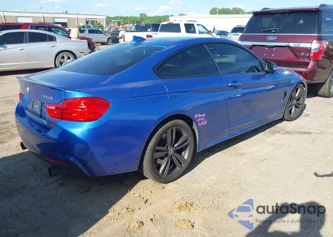 2015 BMW 435 I из США, поврежденный, VIN WBA3R1C56FK193622